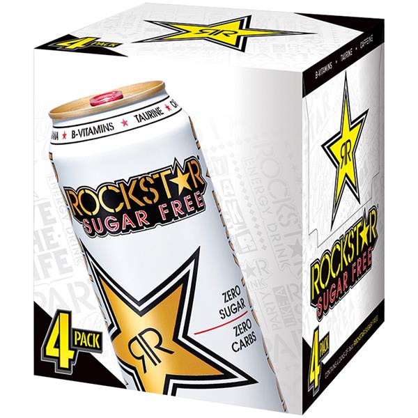 Rockstar Sugar Free Energy Drink 4Pk | Hy-Vee Aisles Online Grocery