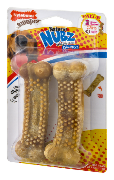 how many calories are in nubz dog treats