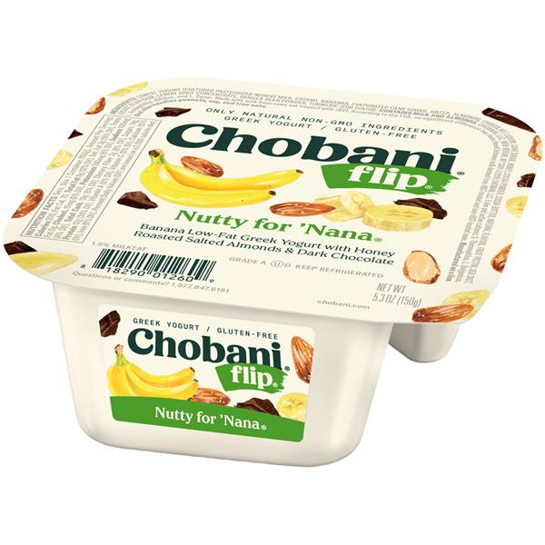 Chobani Yogurt Flip Banana, Almond & Chocolate HyVee Aisles Online Grocery Shopping