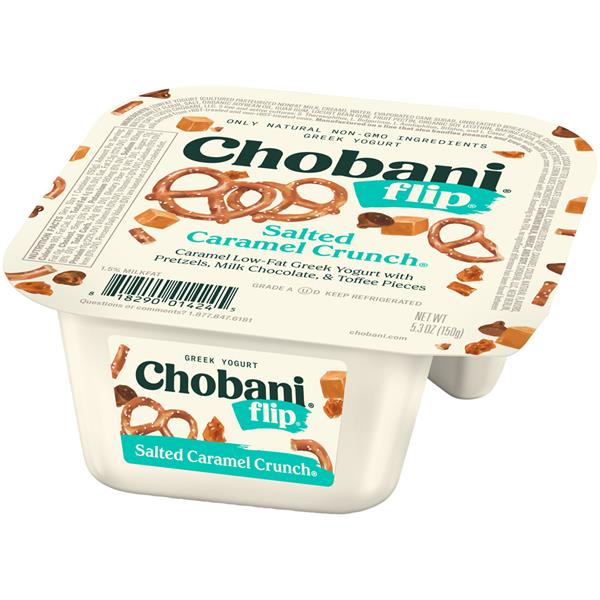 Chobani Flip Salted Caramel Crunch Low-Fat Greek Yogurt | Hy-Vee Aisles ...