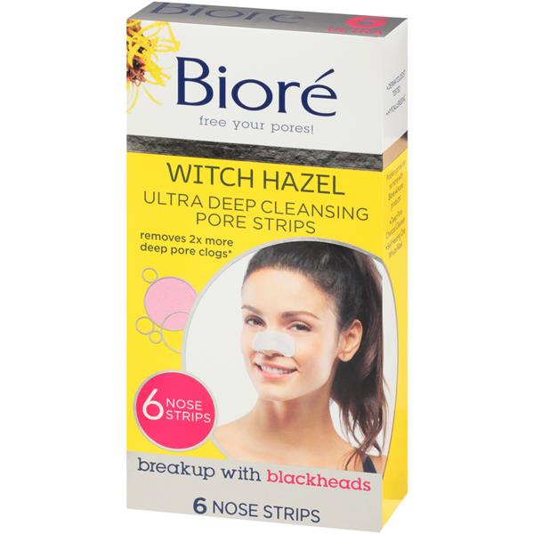 Biore Witch Hazel Ultra Deep Cleansing Pore Strips HyVee Aisles