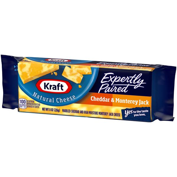 Kraft Marbled Cheddar & Monterey Jack Cheese Brick HyVee Aisles