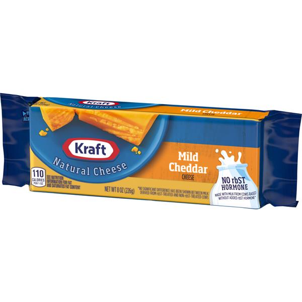 Kraft Mild Cheddar Cheese Brick HyVee Aisles Online Grocery Shopping