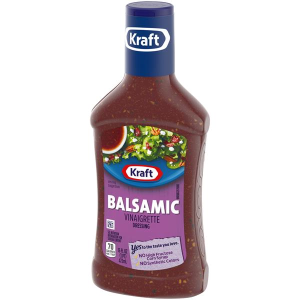 Kraft Balsamic Vinaigrette.