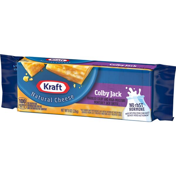 Kraft Natural Cheese Marbled Colby Jack Chunk Cheese HyVee Aisles