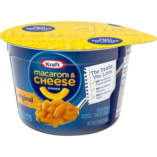 Kraft Original Flavor Macaroni & Cheese Dinner | Hy-Vee ...