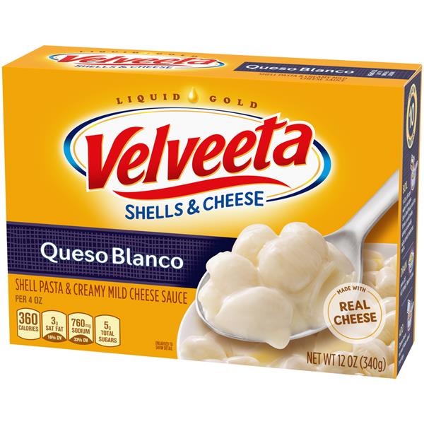 Velveeta Shells Cheese Queso Blanco Hy Vee Aisles Online Grocery Shopping