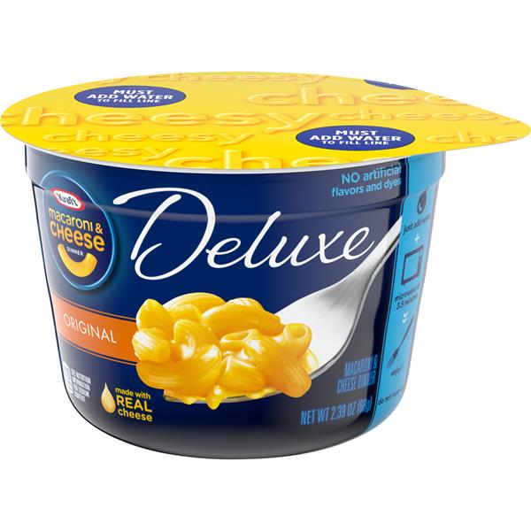 Kraft Deluxe Original Macaroni & Cheese Dinner | Hy-Vee Aisles Online ...