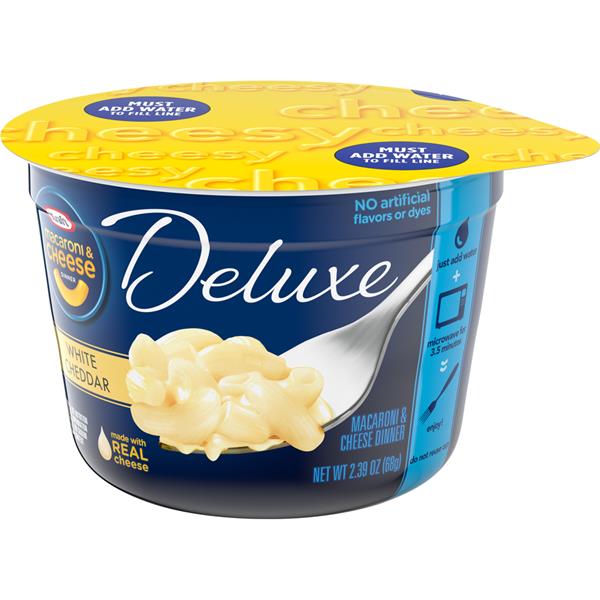 Kraft Deluxe White Cheddar Macaroni & Cheese Dinner 