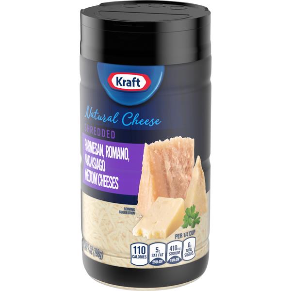 Kraft Shredded Parmesan, Romano & Asiago Cheeses HyVee Aisles Online