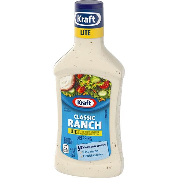 Kraft Lite Classic Ranch Dressing HyVee Aisles Online Grocery Shopping