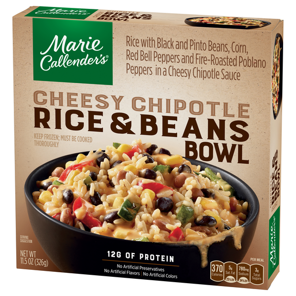 Marie Callender's Cheesy Chipotle Rice And Beans Bowl HyVee Aisles
