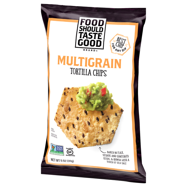 food should taste good tortilla chips nutrition