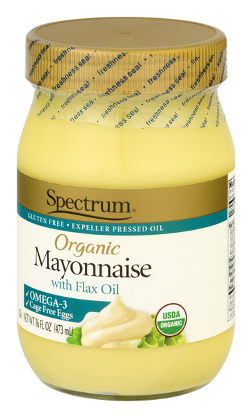 Spectrum Mayonnaise Omega 3 Organic With Flax Oil Hy Vee