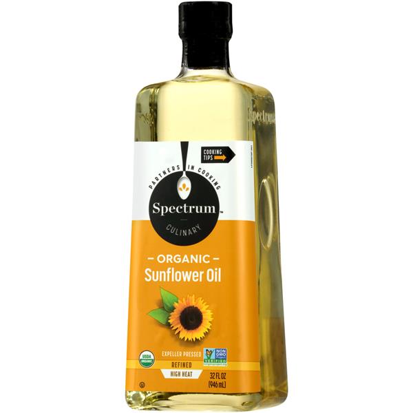 Spectrum Organic High Heat Sunflower Oil HyVee Aisles Online Grocery