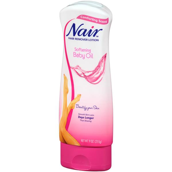 Nair Softening Baby Oil Hair Remover Lotion HyVee Aisles Online