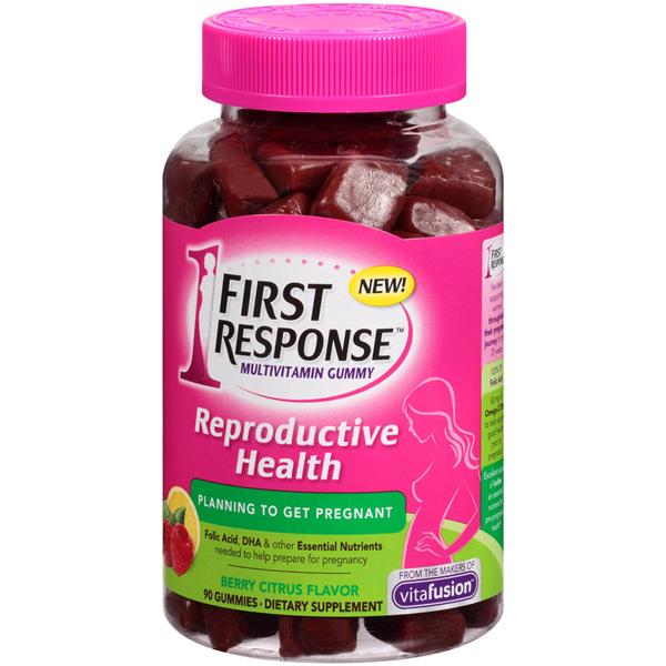 First Response Reproductive Health Multivitamin Gummies HyVee Aisles