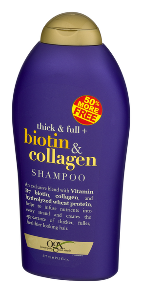 Ogx Thick & Full Shampoo + Biotin & Collagen | Hy-Vee Aisles Online Shopping