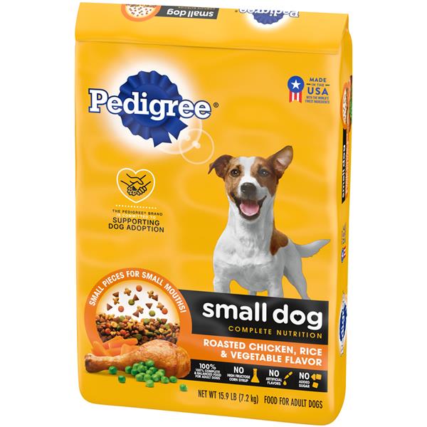 Pedigree Small Dog Complete Nutrition Chicken Rice & Vegetable Flavor