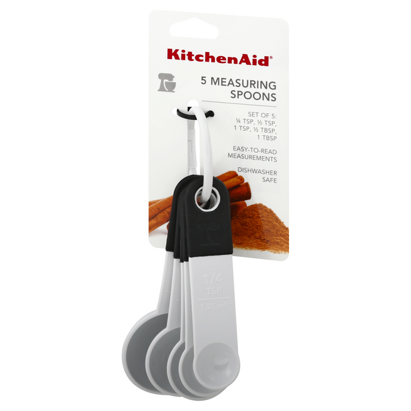 KitchenAid Measuring Spoon Set, 5Piece  Hy-Vee Aisles Online Grocery  Shopping