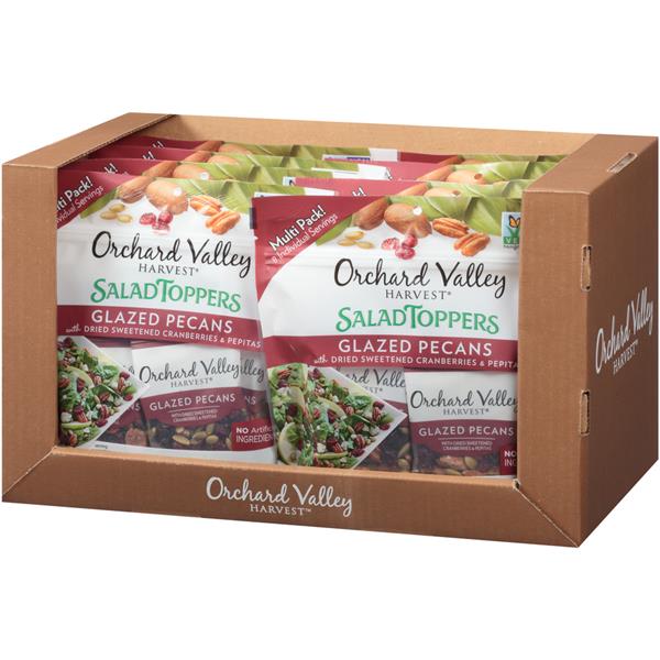 Orchard Valley Harvest Glazed Pecans Salad Toppers Multi Pack 8Ct Hy
