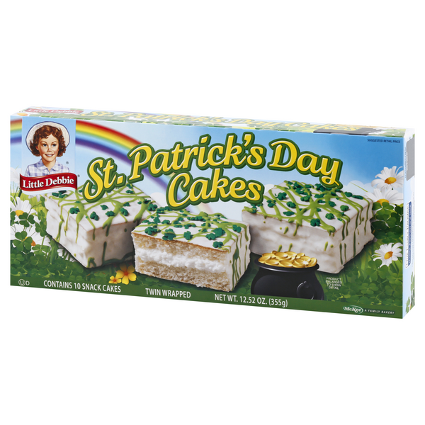 little debbie st patricks day snacks