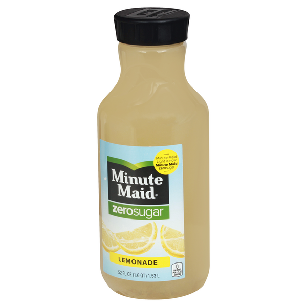 Minute Maid Zero Sugar Lemonade Hy Vee Aisles Online Grocery