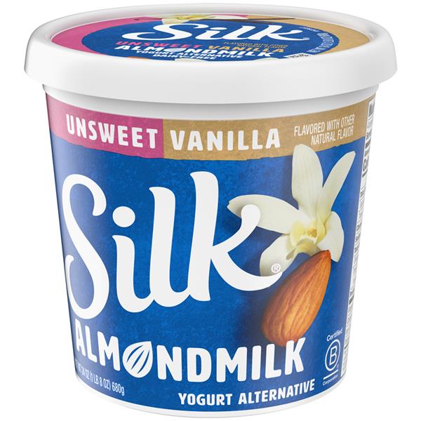 Silk Unsweetened Vanilla Almondmilk Yogurt Alternative | Hy-Vee Aisles ...