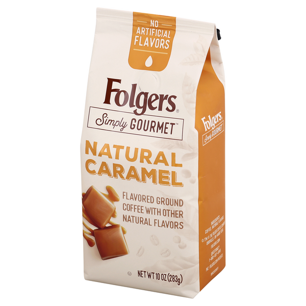 Folgers Simply Gourmet Natural Vanilla Ground Coffee
