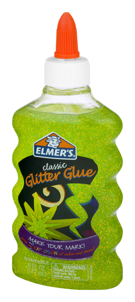 Elmers Classic Glitter Glue 6oz - Purple