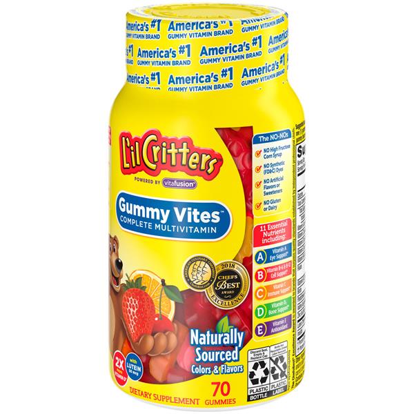 L'il Critters Gummy Vites Gummy Bears Dietary Supplement | Hy-Vee ...