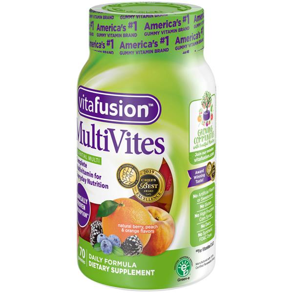 Vitafusion Multivites Complete Multivitamin Adult Vitamin Gummies Hy