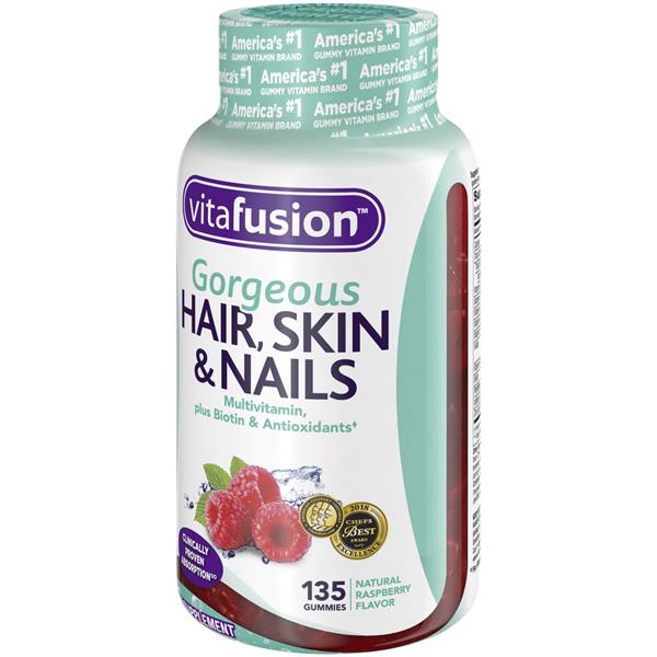 Vitafusion Gorgeous Hair, Skin & Nails Multivitamin Gummies | Hy-Vee ...