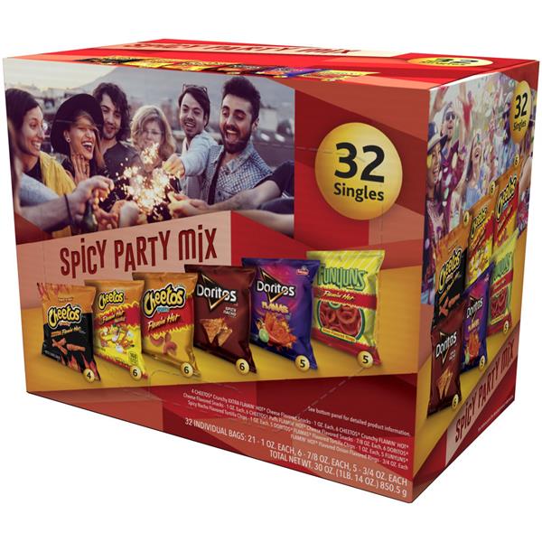 Frito Lay Spicy Party Mix - 32ct | Hy-Vee Aisles Online Grocery Shopping