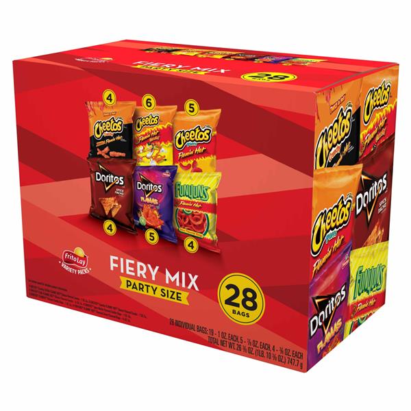 Frito-Lay Spicy Party Mix Variety Pack 28Ct | Hy-Vee Aisles Online ...