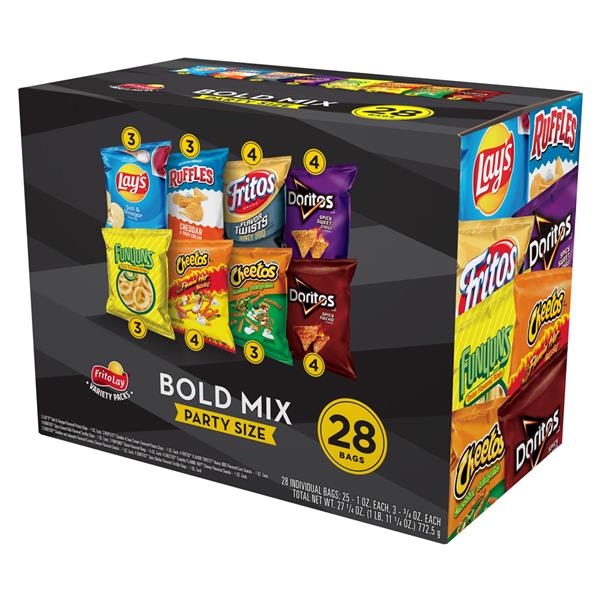 Frito-Lay Bold Mix Variety Pack Party Size 28Ct | Hy-Vee Aisles Online ...