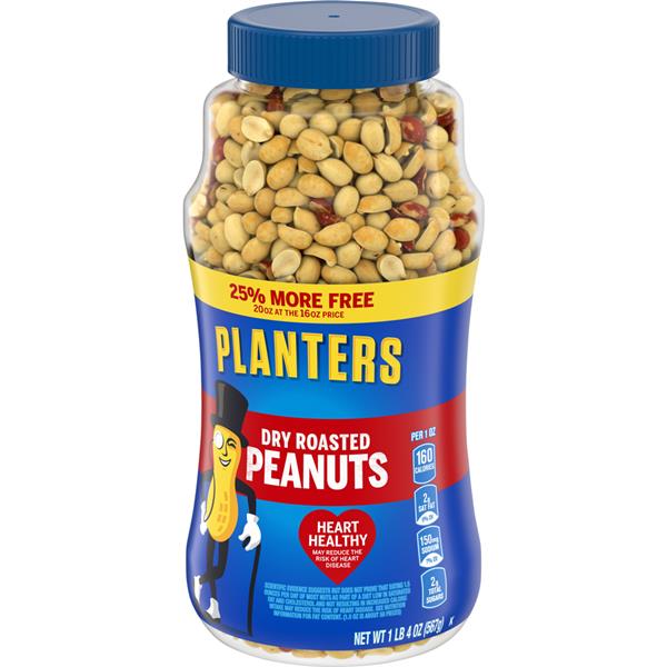 Planters Dry Roasted Peanuts 