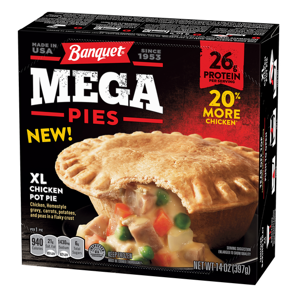 Banquet Pot Pie, Chicken, Xl HyVee Aisles Online Grocery Shopping