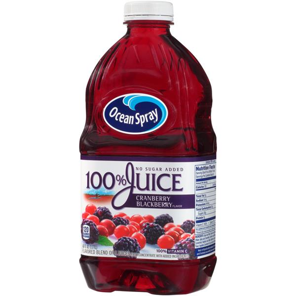 Ocean Spray Cranberry Blackberry 100 Juice HyVee Aisles Online