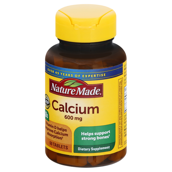 Nature Made Calcium 600mg with Vitamin D Tablets HyVee Aisles Online