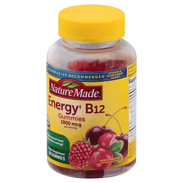 Nature Made Adult Gummies Energy B12 1000mcg | Hy-Vee Aisles Online ...