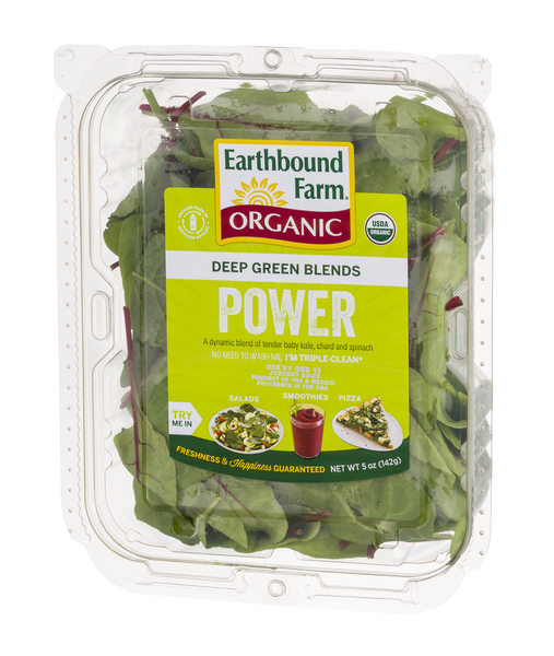 Earthbound Farm Organic Power Deep Green Blends | Hy-Vee Aisles Online ...