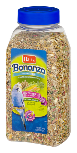 hartz bonanza parakeet diet