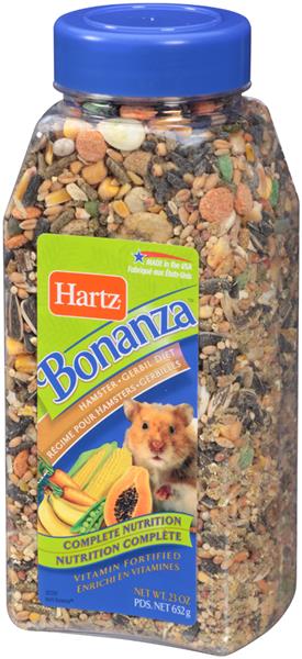 hartz bonanza hamster food