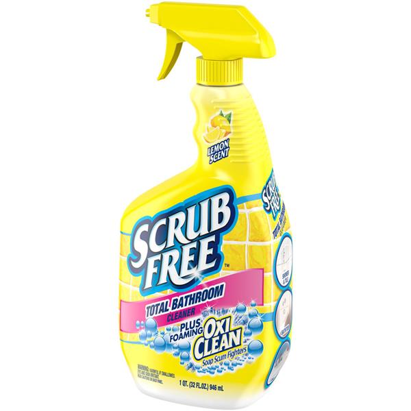 Scrub Free Plus Oxi Clean Soap Scum Fighters Lemon Scent Bathroom ...