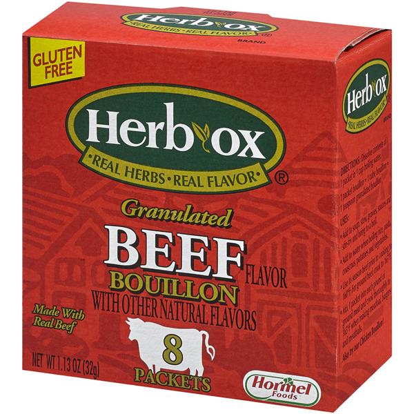HerbOx Granulated Beef Bouillon, 8 Packets HyVee Aisles Online