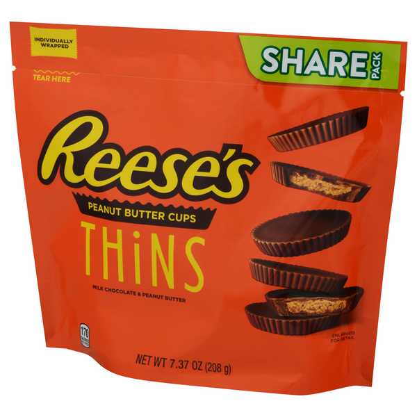 Reese's Peanut Butter Cups Thins Share Pack HyVee Aisles Online