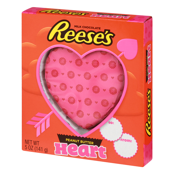 Reeses Peanut Butter, Milk Chocolate, Heart | Hy-Vee Aisles Online ...