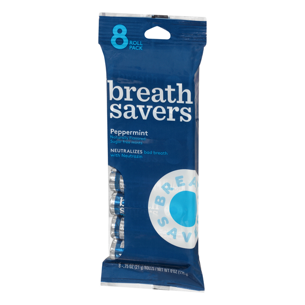 Breathsavers Peppermint 8 75 Oz Rolls Hy Vee Aisles Online Grocery Shopping