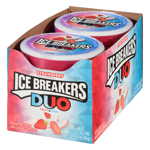 Ice Breakers Mints, Sugar Free, Strawberry | Hy-Vee Aisles Online ...